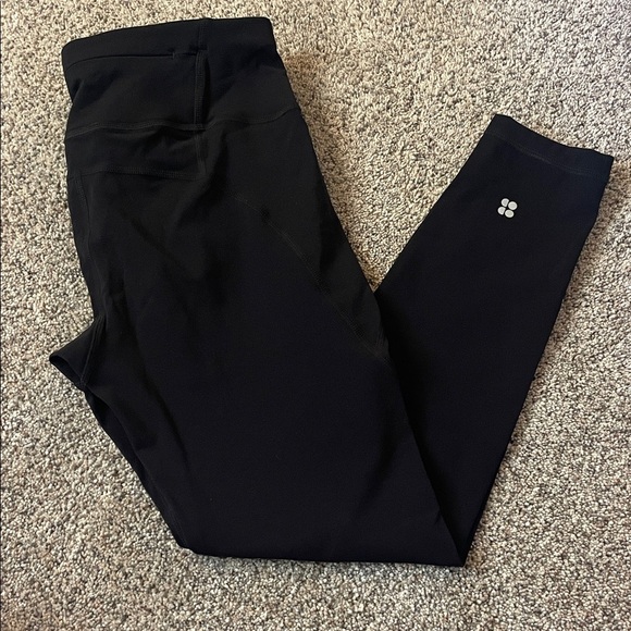 Sweaty Betty the power 7/8 length 24” black leggings - Picture 1 of 5